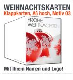 Weihnachtskarten an Unternehmen sollten hochwertig sein.