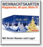 Weihnachtskarten für Freiberufler sollten zu der Branche passen.