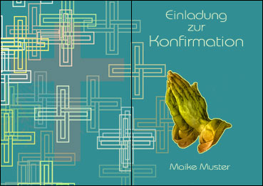 Konfirmationskarten und Kommunionskarten - Motiv 05