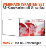 Weihnachtskarten mit Briefumschl&auml;gen im Sparpaket, Motiv 02