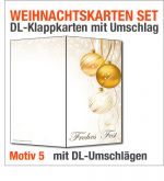 Weihnachtskarten mit Briefumschl&auml;gen im Sparpaket, Motiv 05