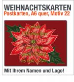 Weihnachtskarten, Postkarten A6, Motiv 22