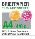 Briefpapier, Briefb�gen, A4
