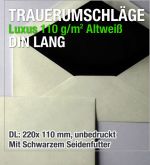 Luxus-Trauerbriefumschl�ge, DIN lang