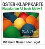 Osterkarten, Oster-Klappkarten, A6, Motiv 05