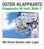 Osterkarten, Oster-Klappkarten, A6, Motiv 07