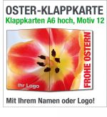 Osterkarten, Oster-Klappkarten, A6, Motiv 12