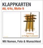 Kommunionskarten, Konfirmationskarten, Motiv 09