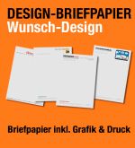 Briefpapier inkl. Design & Grafik