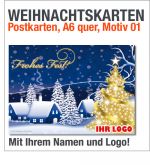 Weihnachtskarten, Postkarten A6, Motiv 01
