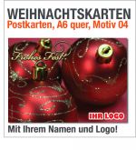 Weihnachtskarten, Postkarten A6, Motiv 04