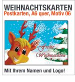 Weihnachtskarten, Postkarten A6, Motiv 06