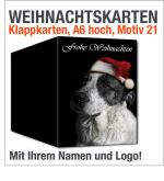 Weihnachtskarten, Klappkarten A6, Motiv 21