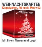 Weihnachtskarten, Klappkarten A6, Motiv 02
