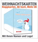 Weihnachtskarten, Klappkarten A6, Motiv 08