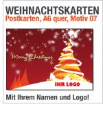 Weihnachtskarten, Postkarten A6, Motiv 07