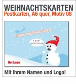 Weihnachtskarten, Postkarten A6, Motiv 08