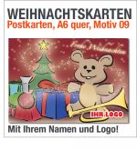 Weihnachtskarten, Postkarten A6, Motiv 09