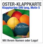 Osterkarten, Oster-Klappkarten, DIN lang, Motiv 05
