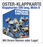 Osterkarten, Oster-Klappkarten, DIN lang, Motiv 08