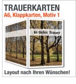 Trauerkarten, A6, Motiv 01