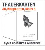 Trauerkarten, A6, Motiv 03