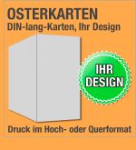 Osterkarten, DIN-lang-Klappkarten zu Ostern