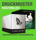 Kostenloses Muster, Trauerkarten-Sets