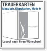 Trauerkarten, klassisch, Motiv 09