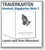 Trauerkarten, klassisch, Motiv 03