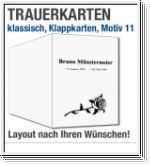 Trauerkarten, klassisch, Motiv 11