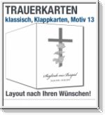 Trauerkarten, klassisch, Motiv 13