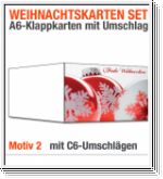Weihnachtskarten mit Briefumschl�gen im Sparpaket, Motiv 02