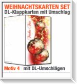 Weihnachtskarten mit Briefumschl�gen im Sparpaket, Motiv 04