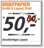 Grafik Briefpapier, Profi