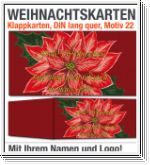 Weihnachtskarten, Klappkarten DIN lang, Motiv 22