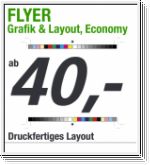 Grafik Flyer, klein, Economy
