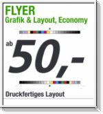 Grafik Flyer, mittel, Economy
