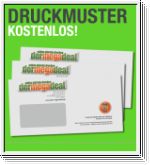 Kostenloses Umschlag-Druckmuster