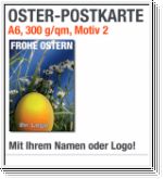 Osterkarten, A6-Oster-Postkarten, Motiv 02