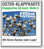 Osterkarten, Oster-Klappkarten, A6, Motiv 08