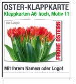 Osterkarten, Oster-Klappkarten, A6, Motiv 11