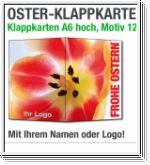 Osterkarten, Oster-Klappkarten, A6, Motiv 12