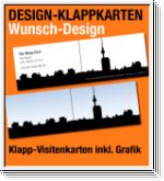 Klappvisitenkarten inkl. Grafik, Design & Layout