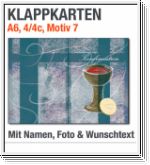 Kommunionskarten, Konfirmationskarten, Motiv 07