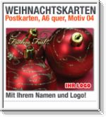 Weihnachtskarten, Postkarten A6, Motiv 04