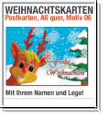 Weihnachtskarten, Postkarten A6, Motiv 06