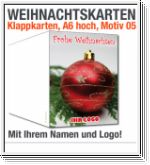 Weihnachtskarten, Klappkarten A6, Motiv 05