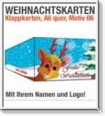 Weihnachtskarten, Klappkarten A6, Motiv 06