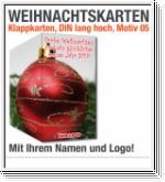 Weihnachtskarten, Klappkarten DIN lang, Motiv 05